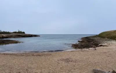 Caletta nella riserva di Torre Guaceto