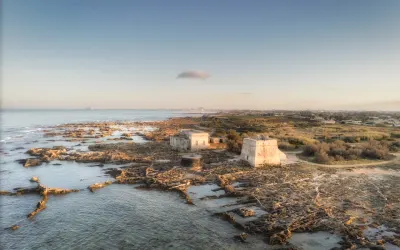 Il mare a Punta Penne, Brindisi
